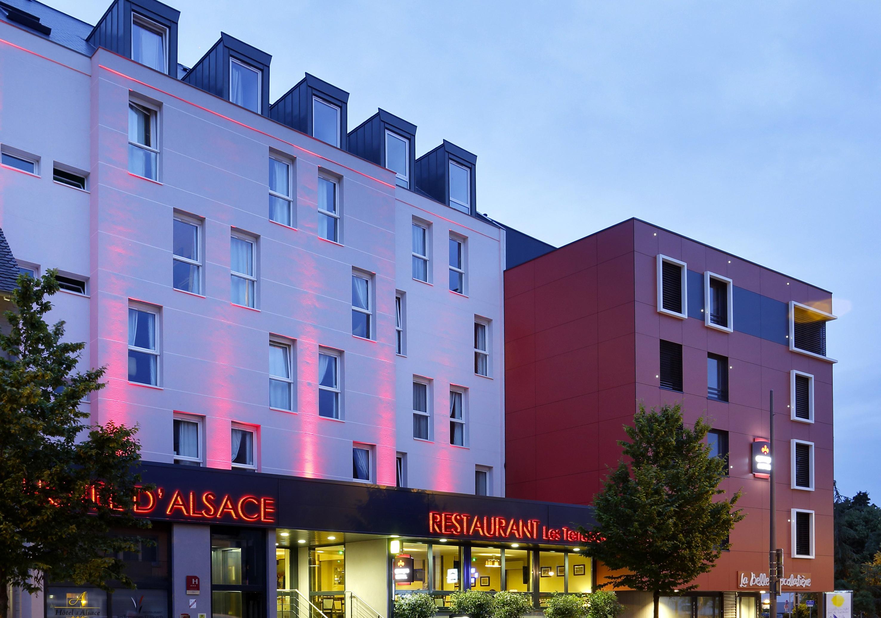 אילקירש-גראפנשטאדן The Originals Boutique, Hotel D'Alsace, Strasbourg Sud מראה חיצוני תמונה